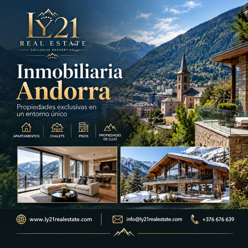 Inmobiliaria Andorra: apartamentos, chalets y viviendas